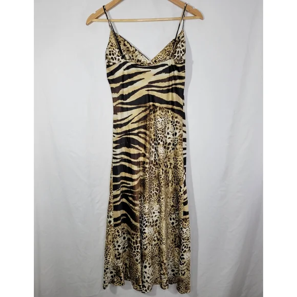 Natori Animal Print Slip Dress Size Small - Picture 4 of 5